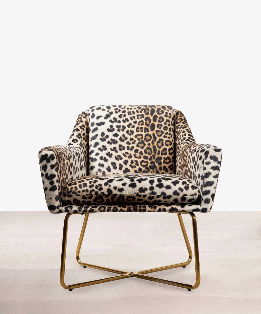 Sillas Northdeco Butaca Savage Animal Print