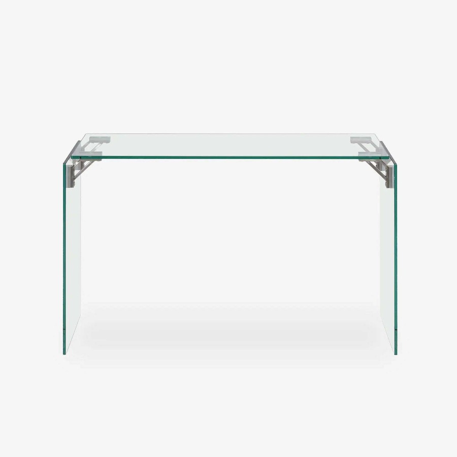 Muebles Northdeco Consola Suri 120 Cm X 40 Cm Transparente