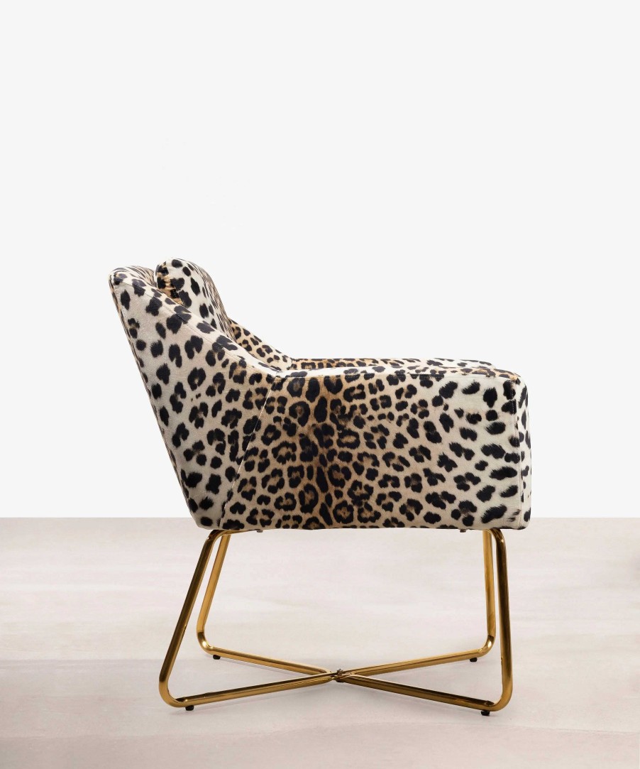 Sillas Northdeco Butaca Savage Animal Print