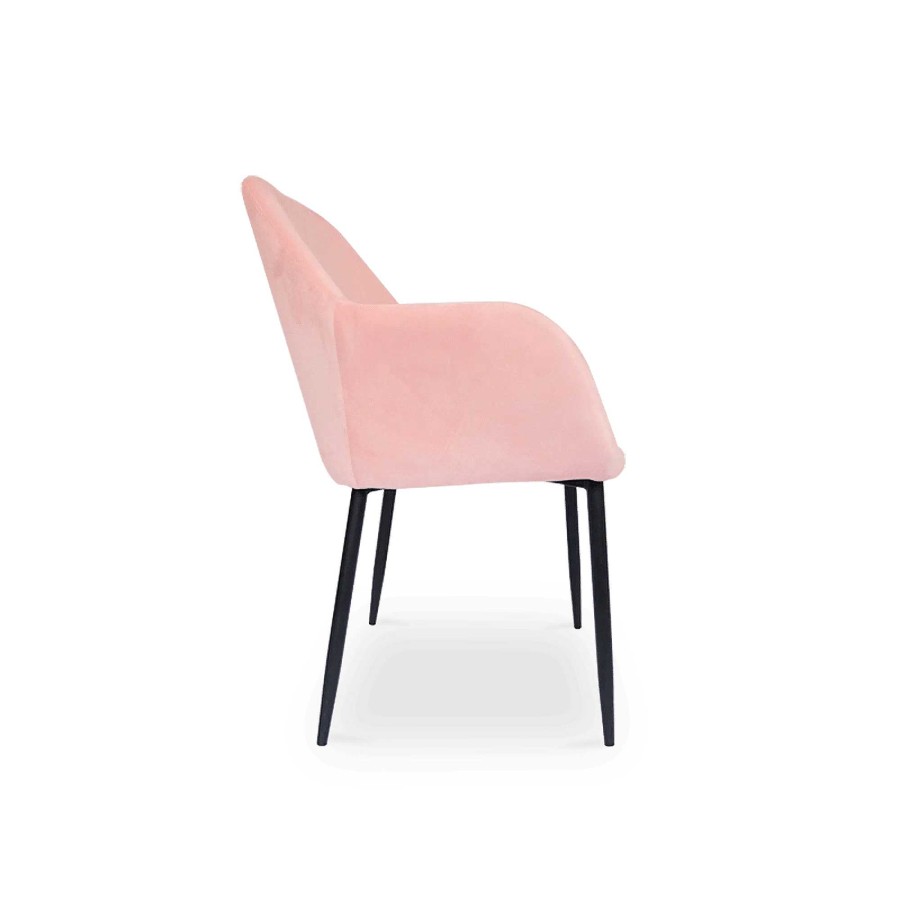 Sillas Northdeco Silla Zalon Rosa Palo