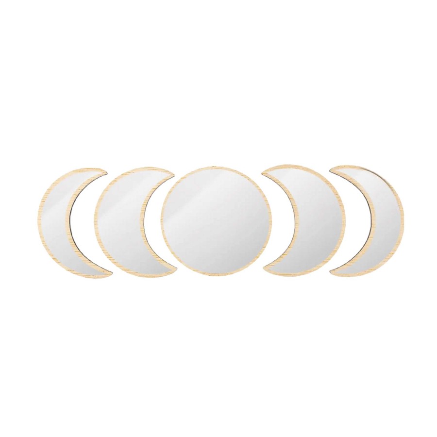 Decoraci N Northdeco Set De Espejos Con Fases Lunares Eclipse