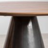 Mesas Northdeco Mesa De Comedor Siena (120 Cm) Marr N Oscuro