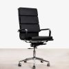 Sillas Northdeco Silla De Oficina Chicago Pu - Hb Negro